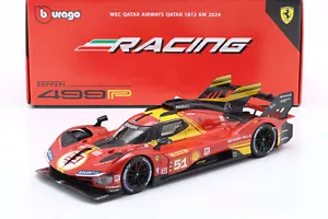 Ferrari 499P #51 WEC Katar 2024 Calado, Pier Guidi, Giovinazzi 1:18 Bburago - Zdjęcie 1 z 1