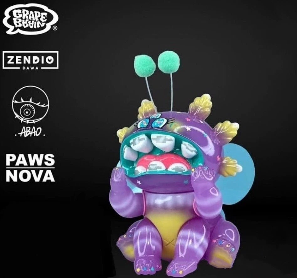 Uva Cerebro PAWS NOVA Zendia Dawa ABAO Macarrones Bebé Extraño Mariposa Figura Juguete Foto 1 de 1