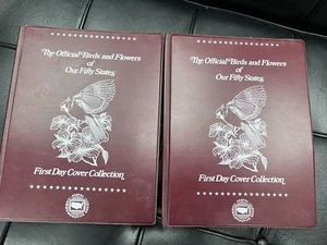 1982 State Birds and Flowers First Day Covers - 2 Sets - Picture 1 of 5