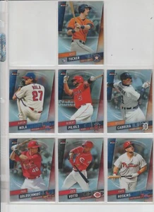2019 TOPPS FINEST BASEBALL (36) CARD REFRACTOR INSERT LOT W/A.PULJOS, ROOKIES - Picture 1 of 4