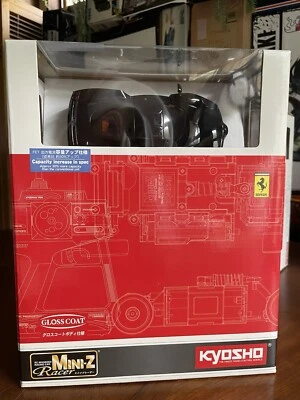 Kyosho MINI-Z RWD Series Ready Set Ferrari Enzo MR-02 MM  30451TB Black - Image 1 of 4