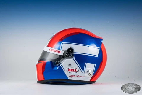 1/2 Bell Antonio Giovinazzi Alfa Romeo Helmet Formula One F1 Cover