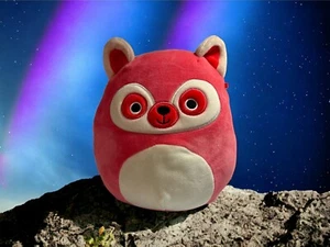 Malvavisco blando peluche Kellytoy Lucía la lémur rosa caliente 8" 2021 - Imagen 1 de 9