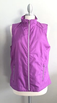 Polo Golf Ralph Lauren Water Repellent Full Zip Golf Vest Size L Pink NWT - Image 1 of 4