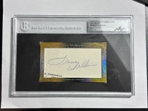 2015 Leaf Super Cut Signature #1/1 Lenny Wilkins Auto - Picture 1 of 2