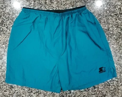 Vintage 90s Starter Swim Trunks Bathing Suit Size Large Surf Skate Streetwear Foto 1 de 4