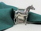 HORSE  FIGURAL SILVER PLATE NAPKIN RING