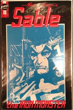 Sable #1 The Iron Monster VF+ 1st Print Free UK P&P First Comics