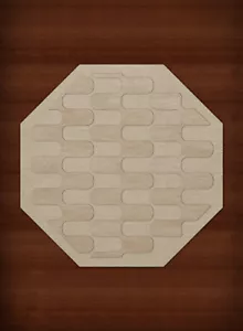 Ivory Grid Waves Curves Blocks Transitional Area Rug Geometric DV9 - Picture 1 of 12