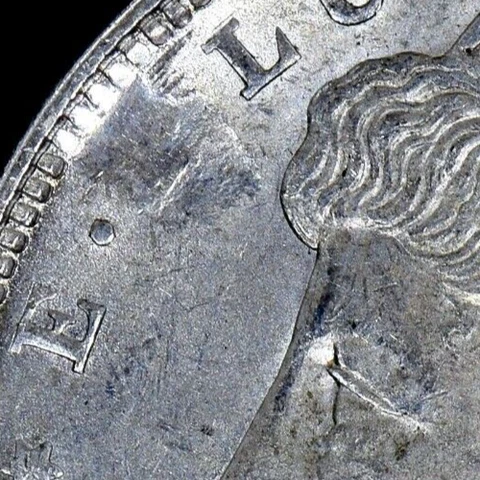 1921-P $1 MORGAN SILVER DOLLAR ✪ STRIKE-THRU ERROR ✪ STRUCK THROUGH BU ◢TRUSTED◣ Cover