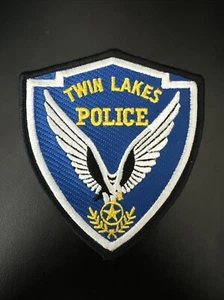 Twin Lakes Wisconsin Police Patch  - Picture 1 of 2