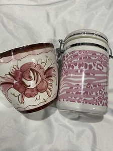 Flower Vase And Storage Canister - Picture 1 of 5