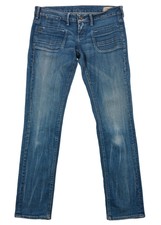 G-Star Raw denim SHIPMATE SKINNY Women's Jeans Low Rise Stone Wash denim W32/L34