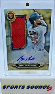 Byron Buxton 2019 Topps Triple Threads Game-Used Jersey Signature Auto /25 - Picture 1 of 2