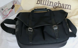Billingham Hadley Large Pro Camera Bag in Black Fibrenyte VGC in Dust Bag - Picture 1 of 24