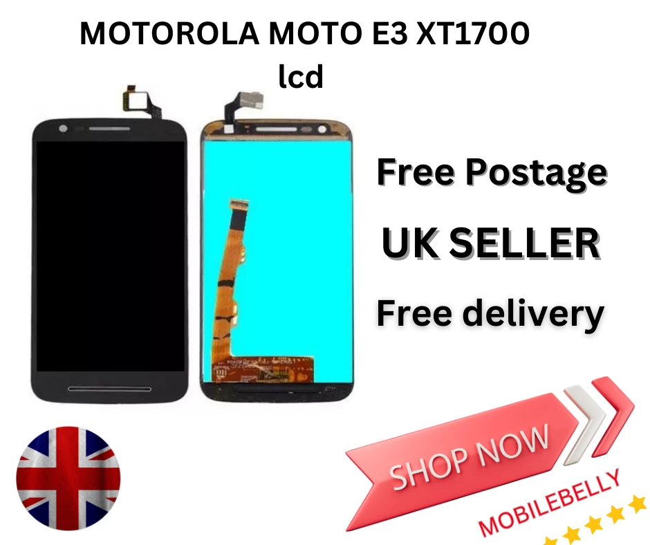 ?? Para Motorola Moto E3 XT1700 Pantalla Táctil Digitalizador Repuesto LCD-UK Foto 1 de 1