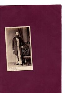 CDV Victorian Photograph of a Man standing by Mr Harding of Cork Ireland C.1880