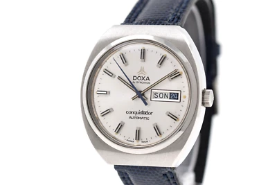 DOXA by Syncron Conquistador 自动 NOS 复古手表 37 毫米 日/日期 (SO910)  — 第 1/4 张图片
