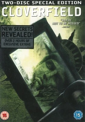 Cloverfield (2008) 2-Disc Special Edition DVD, Mike Vogel, Jessica Lucas - Image 1 of 2