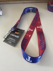 Texas Rangers Lanyard 🔥🔥world Series Champions 🔥🔥MLB Keychain - Picture 1 of 2