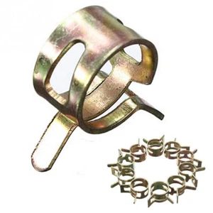 10Pcs/set Spring Band Fuel Hose Clips Silicone Pipe Clamp 6mm 7mm 8mm 9mm 1 Ht - Picture 1 of 17