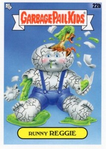2020 GARBAGE PAIL KIDS GPK 35TH ANNIVERSARY RUNNY REGGIE 22b NM
