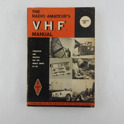 The Radio Amateur's V.H.F. Manual ARRL 1965 1st Edition Vintage - Image 1 of 4