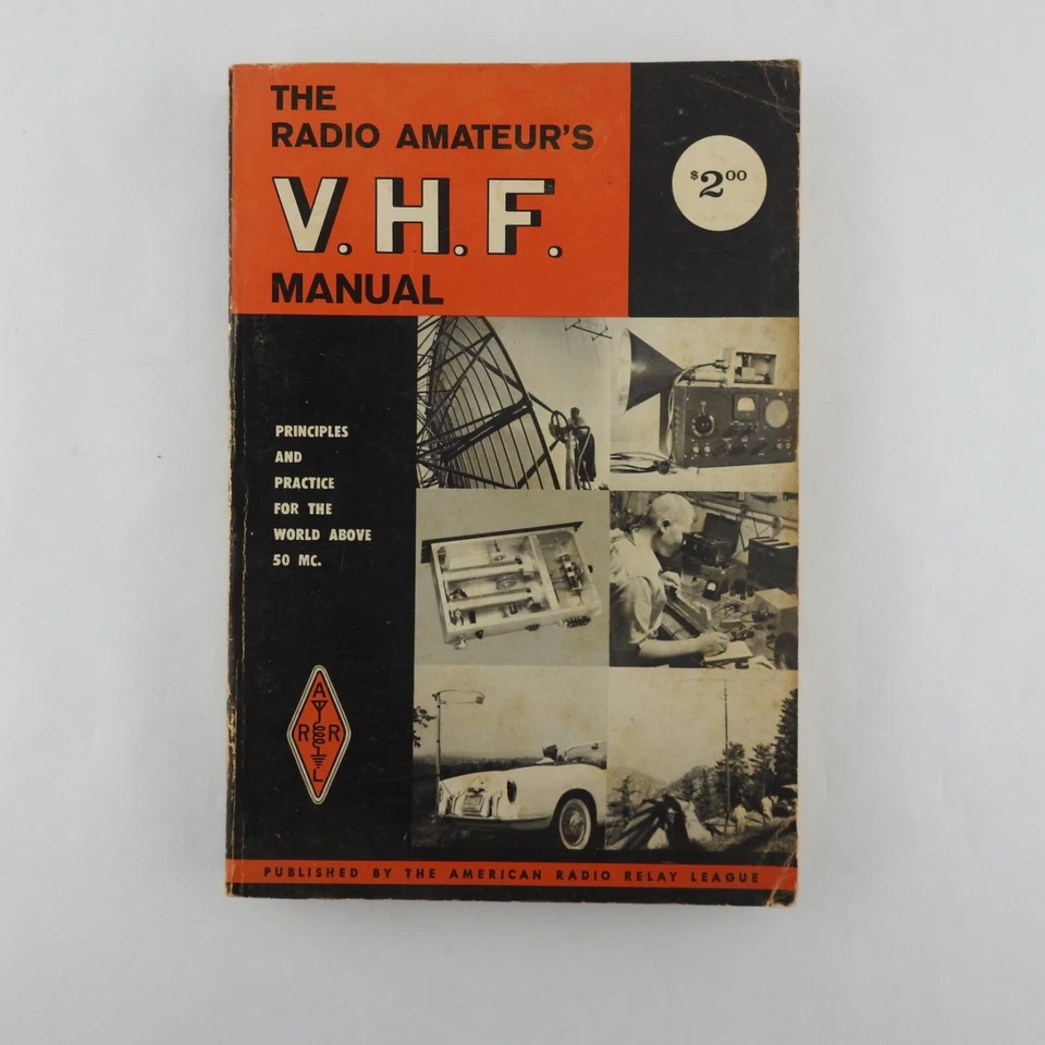 The Radio Amateur's V.H.F. Manual ARRL 1965 1st Edition Vintage - Image 1 of 4