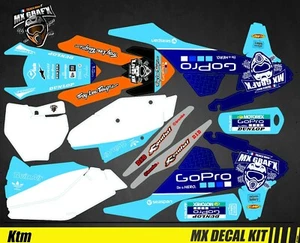 Kit Déco Moto pour / Mx Decal Kit for Ktm SX / SX-F - GoPro Blue Edition Mx - Imagen 1 de 1