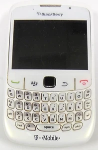 BlackBerry Curve 2 II 8520 - White ( T-Mobile ) Very Rare Smartphone -Black Back - Picture 1 of 2