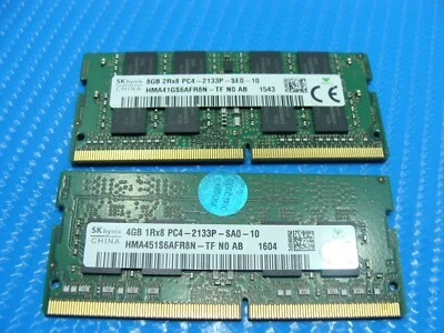 Dell 7569 SK Hynix 12GB (8GB+4GB) PC4-2133P Memory RAM SO-DIMM HMA41GS6AFR8N-TF - Image 1 of 2