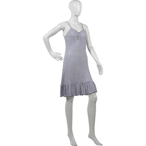 Ladies Luxury Slenderella Strappy Chemise Women Gaspe Floral Printed Nightdress - Picture 1 of 4
