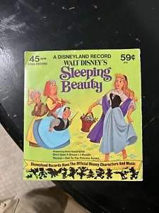 Vintage 1975 Walt Disney Sleeping Beauty Vinyl Record 613, 45 RPM - Picture 1 of 3