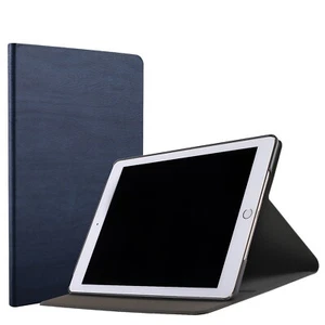 iPad Pro 9.7" Case A1674 A1675 A1673 Leather Slim Protective Flip Cover Navy Blu - Picture 1 of 87