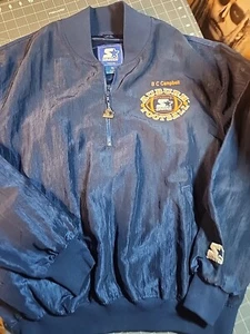 Auburn Football Herren Extra Large blau 1/4 Zip Starter Pullover Windbreaker - Bild 1 von 6