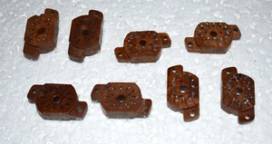8 x nixie tube sockets PL31a. For IN-12; IN-15 tubes - Picture 1 of 3