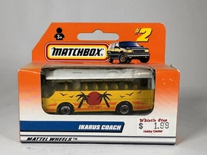 1985 Matchbox Ikarus Coach No.2 [Loose Die-Cast Matchbox] W Box - Picture 1 of 5