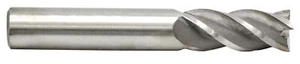Fresa metrica terminale 8 mm, acciaio ad alta velocità, 4 flauti, gambo 3/8", di MDX - Foto 1 di 1
