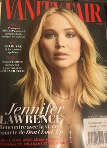 VANITY FAIR (France) Magazine (March 2022) Jennifer Lawrence - Picture 1 of 1