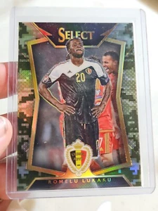 2014-15 Panini Select Romelu Lukaku Camo Prizm Variant #d 129/249 #85 Belgium - Picture 1 of 2