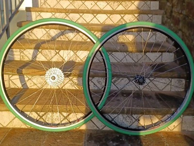 Miche Set Ruote 9/10 Velocita copertoncino Colnago Bianchi Specialized Foto 1 de 4