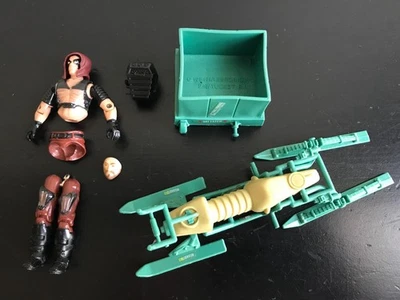 Hasbro GI Joe ARAH Zartan & Swamp Skier 1984 de colección casi completo Foto 1 de 4