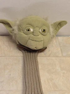 GENUINE STAR WARS YODA HEADCOVER PLUSH GOLF KNIT STUFFED    - Picture 1 of 11