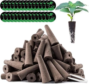50 Pack Grow Sponges, Replacement Hydroponics Root Growth Sponges Compatible... - Picture 1 of 7
