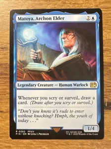Magic MTG Final Fantasy Matoya, Archon Elder #62 FIN *NON-FOIL* Rare - Bild 1 von 2