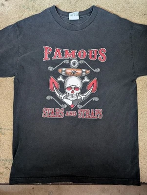Famous Stars & Straps Shirt Size Medium Travis Barker blink 182 Vintage  - image 1 of 2