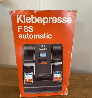 Vintage Agfa Klebepresse F 8S Automatic Super 8mm Tape Splicer Retro - Image 1 of 4