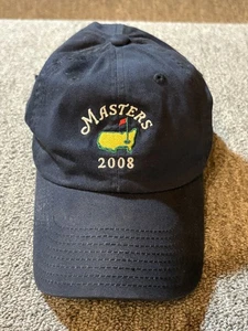 Masters Mütze Kappe Riemen hinten marineblau Golfturnier Augusta National Herren 2008 - Bild 1 von 6