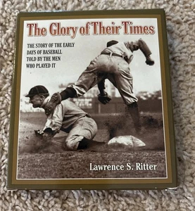 The Glory of Their Times  - BASEBALL - Lawrence S. Ritter - 4 CDs with Booklet - Picture 1 of 5