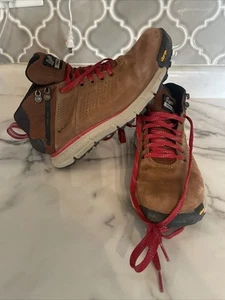 Danner Women's TRAIL 2650 MID GTX Waterproof Hiking Boots Brown/Red Size 7 - Picture 1 of 11